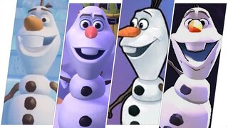 Olaf Evolution in Games(Frozen)