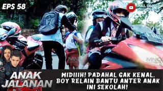 WIDIIIH! PADAHAL GAK KENAL, BOY RELAIN BANTU ANTER ANAK INI SEKOLAH! - ANAK JALANAN EPS 58