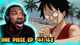 LUFFY V.S ARLONG!!! One Piece Episode 41 & 42 Reaction