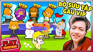 Mr Vịt Mượn Nick có BỘ SƯU TẬP GẤU VIP Nhất Việt Nam nhiều ĐỒ CỰC LẠ và Xe Kéo Play Together