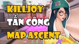 [CẨM NANG VALORANT] Sử dụng BÃO ĐIỆN TỪ của Killjoy tấn công map Ascent | Tricksy