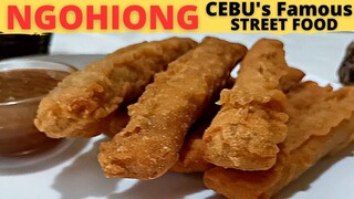 NGOHIONG | Cebu's Famous Spring Roll Recipe | Pungko Pungko | Cebu Chinese Ngohiong | STREET FOOD