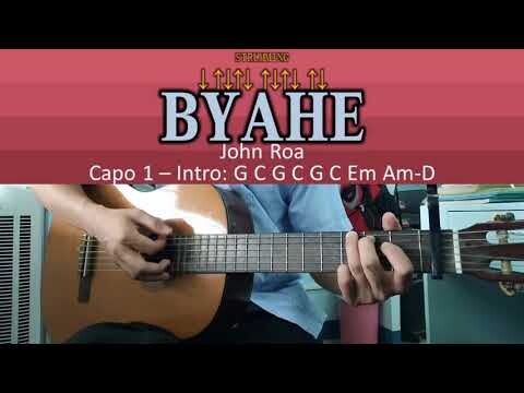 Byahe - John Roa - Guitar Chords