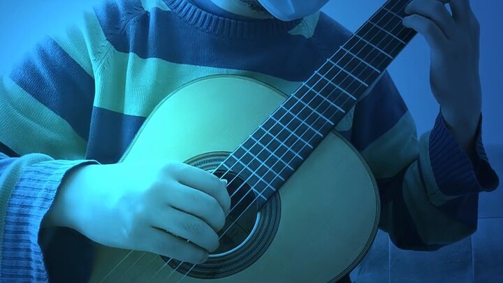 [Genshin Impact/Guitar] Tôi đã làm được! Hãy lấy một cây đàn guitar và chơi nhạc nền của "Footprints