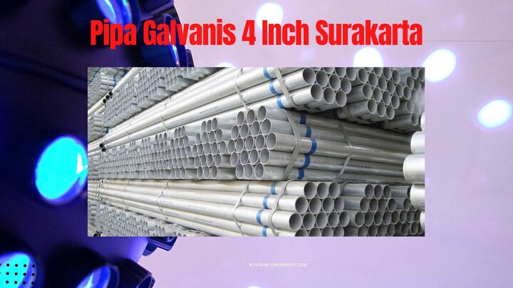 Pipa galvanis 4 inch surakarta