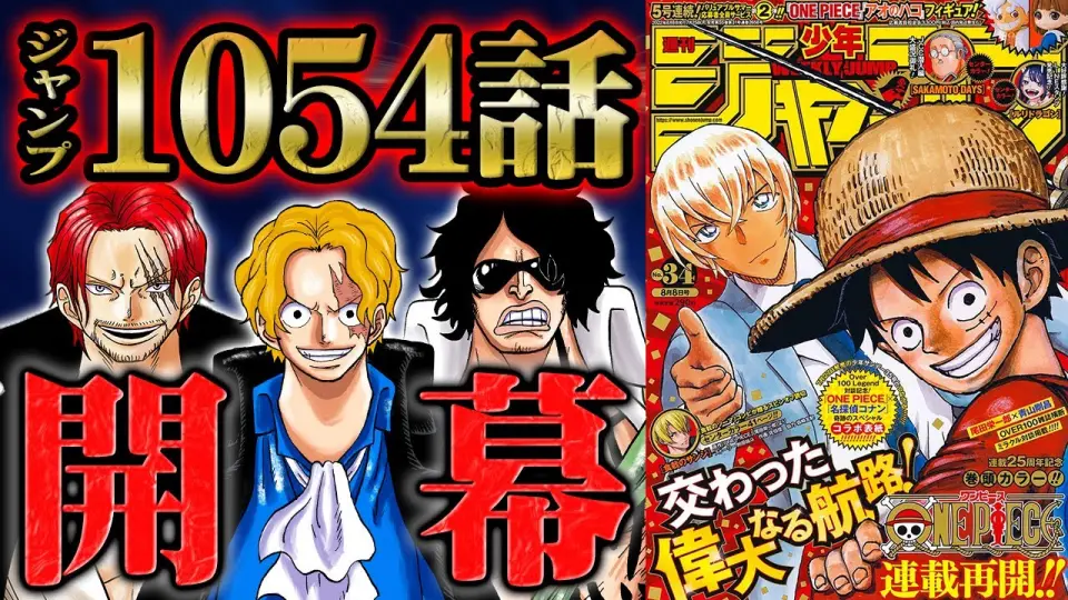 ワンピース 1054話 史上最大級の情報量 最終章のスタートで早くも特大事実が判明 Onepiece 最新話 考察 感想 Bilibili