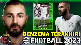 AKU DAPATKAN BENZEMA 100 LANGKA TERAKHIR VERSI REAL MADRID! SELAMAT TINGGAL WAK HAJI SANG LEGENDA!