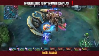 MOBILELEGEND FUNNY MOMEN KOMPILASI ❗