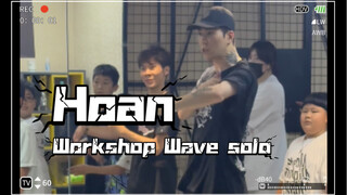 Hoan 大师课 展示Wave用法/ 40度 高温popping 一首Chic Like You ！简直太帅了…