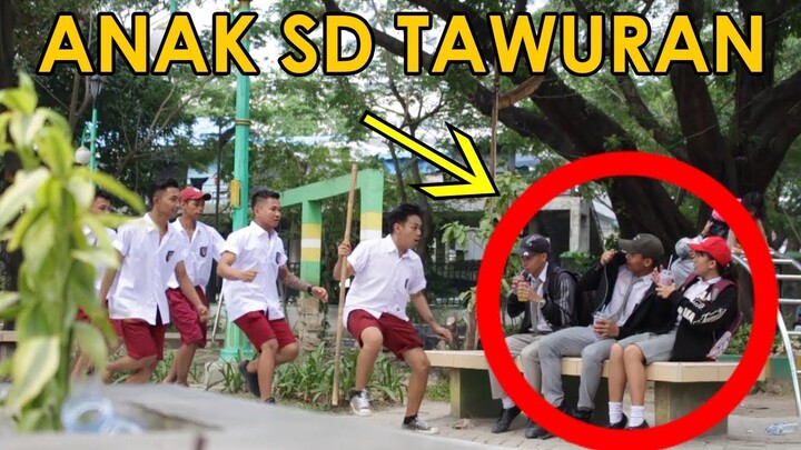 GREGET ! ANAK SD TAWURAN | PRANK INDONESIA