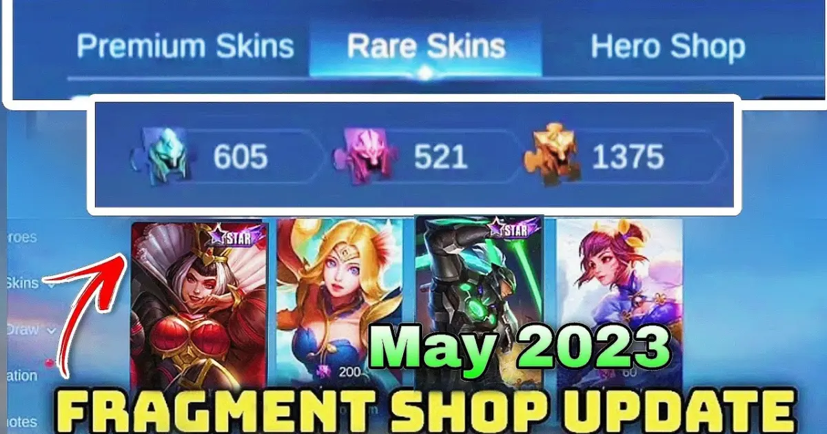 FRAGMENT SHOP NEW UPDATE!🌸MAY 2023 - WHICH SKINS & WHICH HEROES?🤔 ...