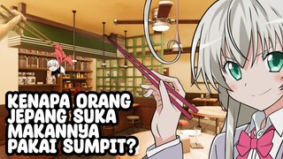 Kenapa orang Jepang suka makannya pakai sumpit?