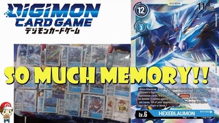 Ridiculous Hexeblaumon Deck Gets Sooo Much Memory! (Winning Digimon TCG Deck)