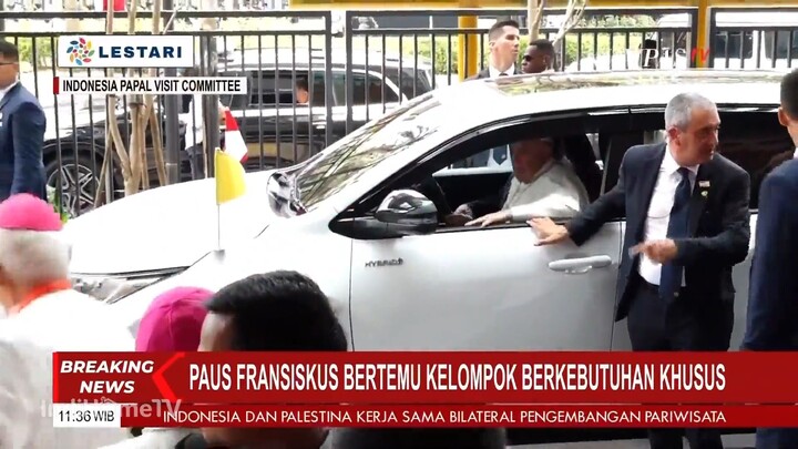 Breaking News - Kedatangan Paus Fransiskus - Penyerahan Bantuan dari Organisasi Amal (Part 2)