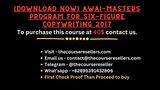 [Download Now] AWAI-Masters Program For Six-figure Copywriting 2017