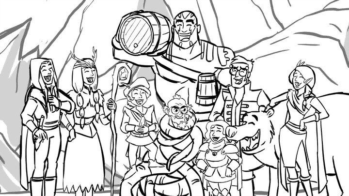 The Legend of Vox Machina Animatic Sneak Peek!