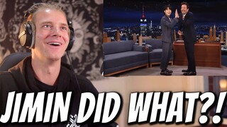 JIMIN Interview on Jimmy Fallon | REACTION !!