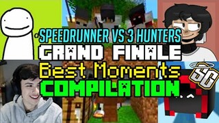 Dream Best Moments From Speedrunner VS 3 Hunters GRAND FINALE | Minecraft Manhunt
