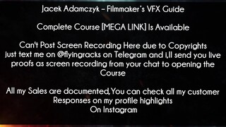 Jacek Adamczyk Course Filmmaker’s VFX Guide Download