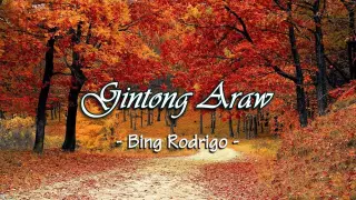 Gintong Araw - Bing Rodrigo ( KARAOKE )