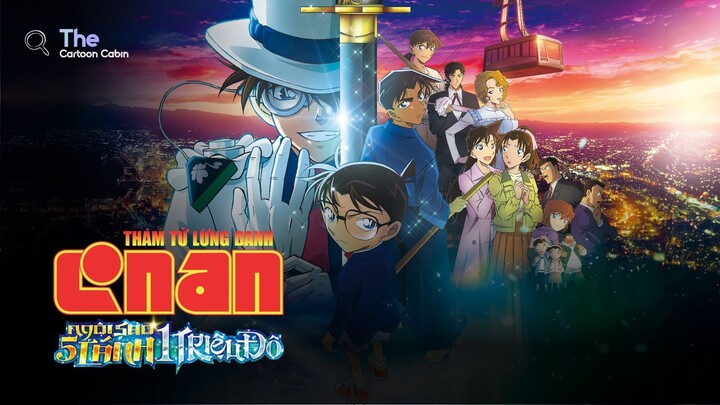 Lồng Tiếng| Detective Conan Movie 27: Ngôi Sao 5 Cánh 1 Triệu Đô (2024)【 Full 】