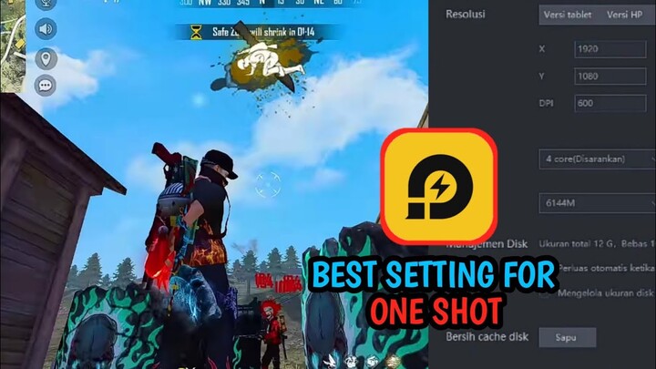 SCRIPT 🏆 | BEST SETTINGS FOR 100% HEADSHOTS LD PLAYER Free Fire Emulator ⚙️
