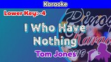 I Who Have Nothing by Tom Jones (Karaoke : Lower Key : -4)