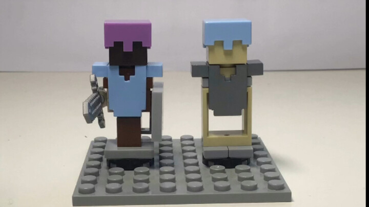 Minecraft LEGO armor stand MOC (lebih praktis)