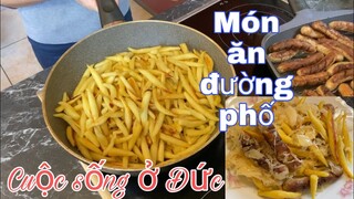 Nấu Món ăn đường phố, bữa cơm cuối tuần | cuộc sống thôn quê nước Đức | cuộc sống ở Đức