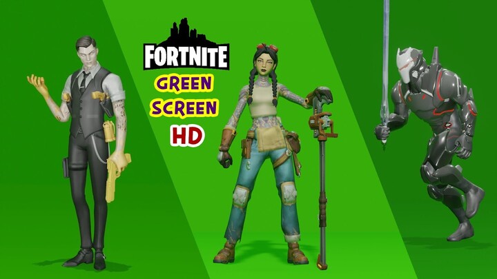 FORTNITE SKINS GREENSCREEN - midas-jules-Oblivion skin