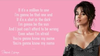 Camila Cabello - Million To One (Lyrics)