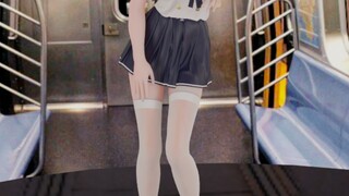 MMD·3D|เก็นชินอิมแพกต์|Ganyu ใส่ถุงน่องสีขาว