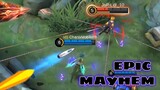 Epic MAYHEM moments Mobile LEGENDS