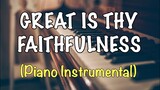 GREAT IS TH FAITHFULNESS (Piano Instrumental) - Heidi Cerna