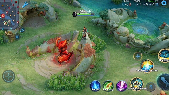 keanehan di buff merah