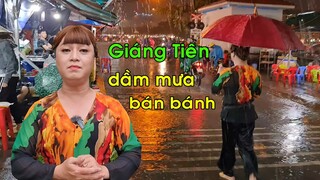 Xót thương Giáng Tiên dầm mưa bán bánh tráng nướng, bắp nướng trong đêm - Ẩm thực Cha Rồng