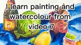 i learn painting and watercolour from video 7