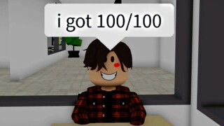 When you get the highest score (meme) ROBLOX