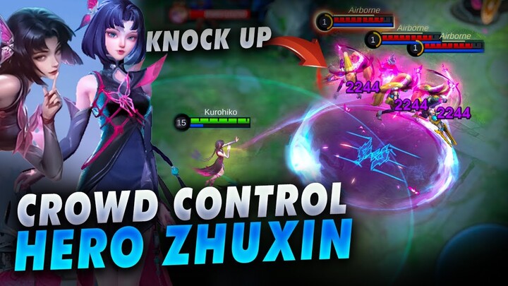 Hero Baru Zhuxin, Punya Knock UP OP - Hero Baru Mobile Legends Test Server