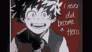 my hero academia edits deku villain