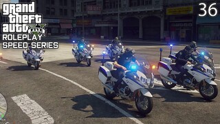 PATROLI MOTOR BERSAMA ATASAN - GTA 5 ROLEPLAY : SPEED SERIES (36)