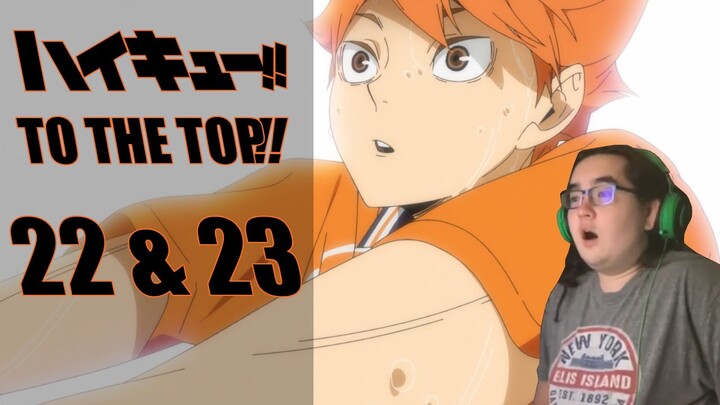 Hinata Receives!! - Haikyuu!! To The Top Episode 22 & 23 Reaction/Discussion