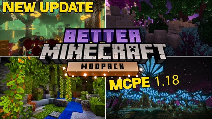 ( MCPE ) CARA BERMAIN BETTER MINECRAFT MODPACK DI MINECRAFT PE - Minecraft Bedrock Indonesia