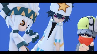 【MMD/凹凸】如果想获得快乐就拍拍帕洛斯的……