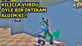 KILIÇLA VURDU HAYATININ HATASINI YAPTI ! ÖYLE BİR İNTİKAM ALDIM Kİ SOLO SQUAD PUBG MOBİLE