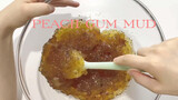 Make slime with peach gum