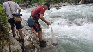 fishing in Nepal | asala fishing | trout fishing | castnet fishing |