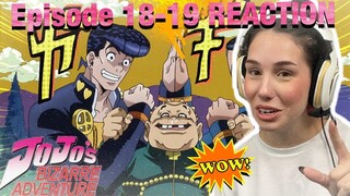 Jojos Bizarre Adventure | Diamond Is Unbreakable Episode 18-19 | REACTION