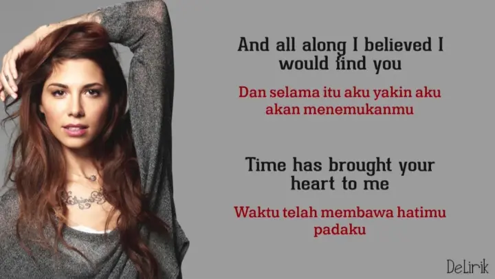 A Thousand Years - Christina Perri (Lyrics video dan terjemahan)