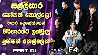 F4 Thailand:Boys Over Flowers SinhalaReview|සල්ලිකාර කොල්ලන්ගෙන් හිරිහැරයට ලක්වු දුප්පත් කෙල්ලෙක්|1